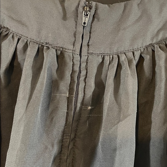 DISNEY Alice In Wonderland Flowers Border Print Chiffon Skirt Size XS - Picture 8 of 13